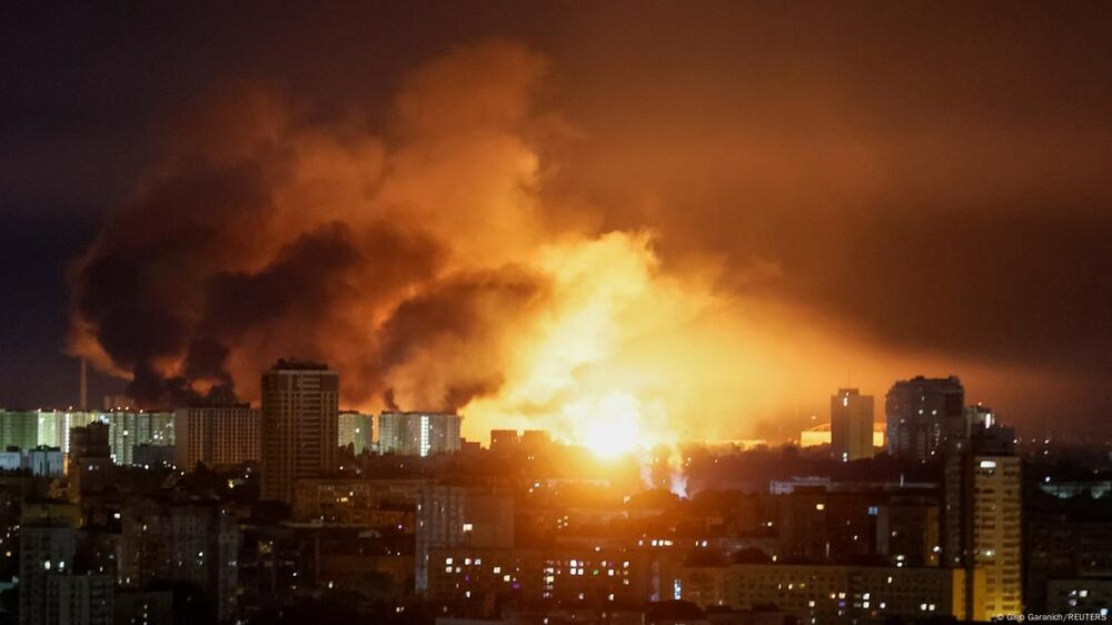 Explosiones en Kiev.
