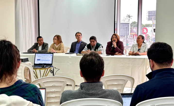 El taller que lidera el Senasag. Foto: Senasag.