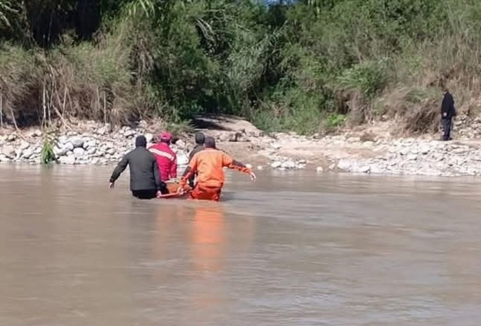 Hallan el cuerpo del hombre que cayó al río Bermejo junto a su pareja 