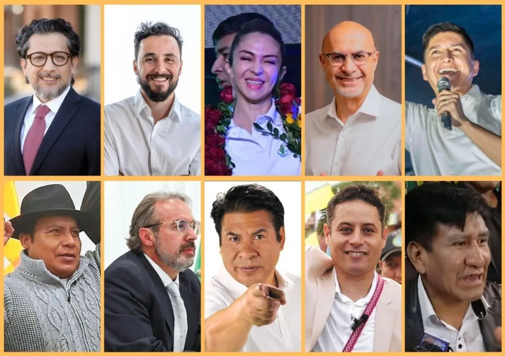 Acompañantes vicepresidenciables, rumbo a las Elecciones 2025. 