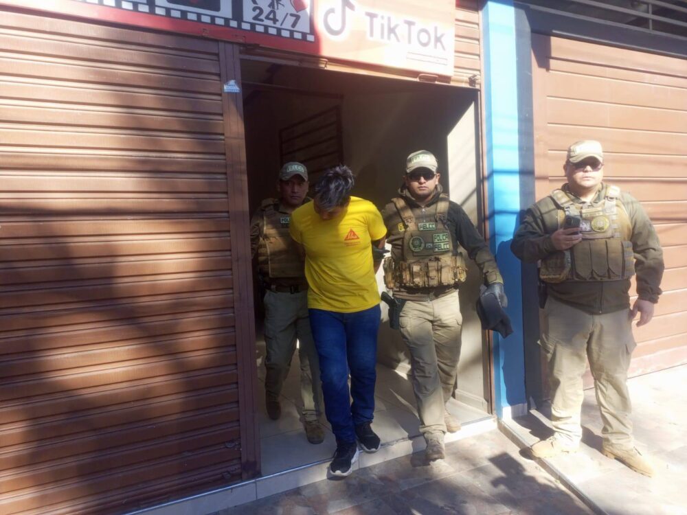 El hombre fue capturado
