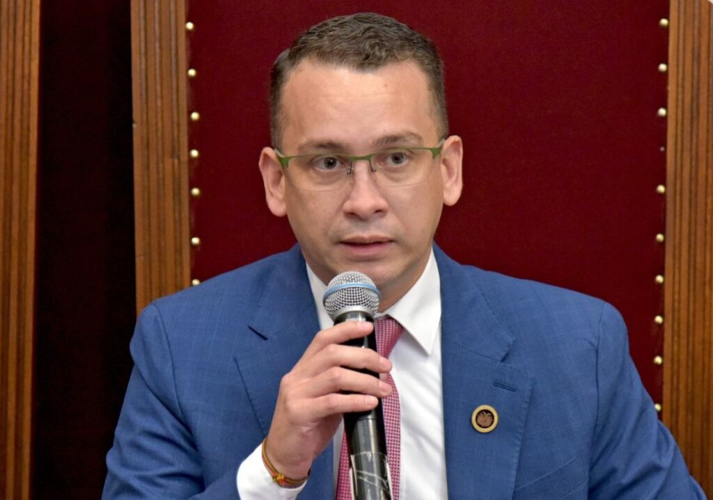 El presidente del TSJ, Romer Saucedo. / Foto: AJN.