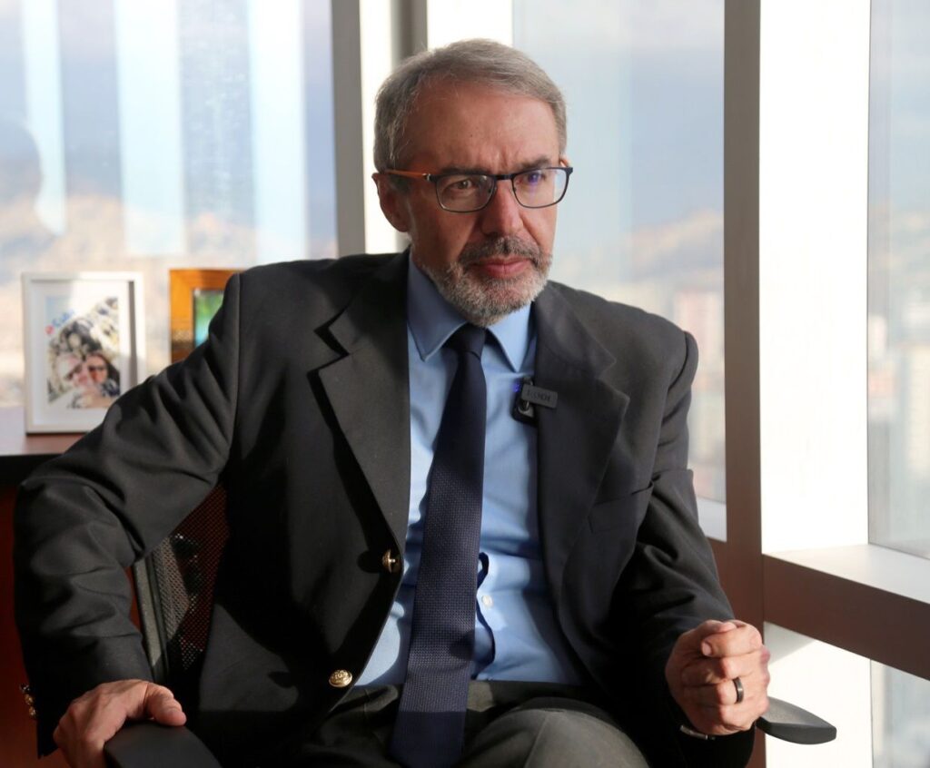 Jorge Richter, candidato a la Vicepresidencia por Morena. Foto Morena.