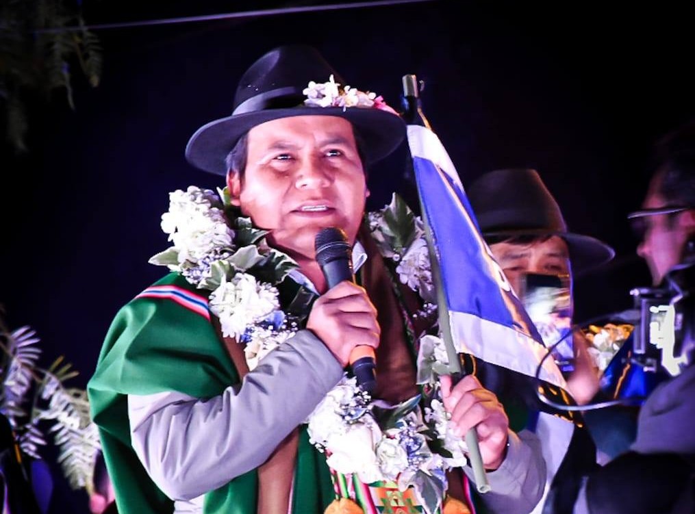 Milán Berna, candidato a la Vicepresidencia del MAS. / Foto: EDC.