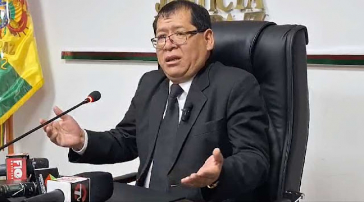 El expresidente del TDJ de La Paz, Yván Córdova. / Foto: Brújula Digital