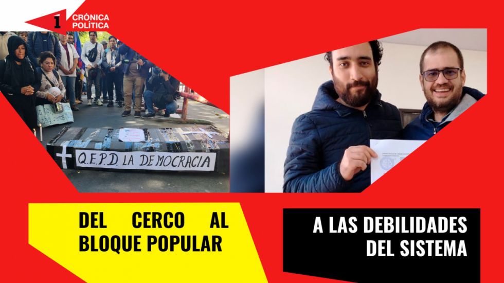 Del cerco al bloque popular a las debilidades del sistema