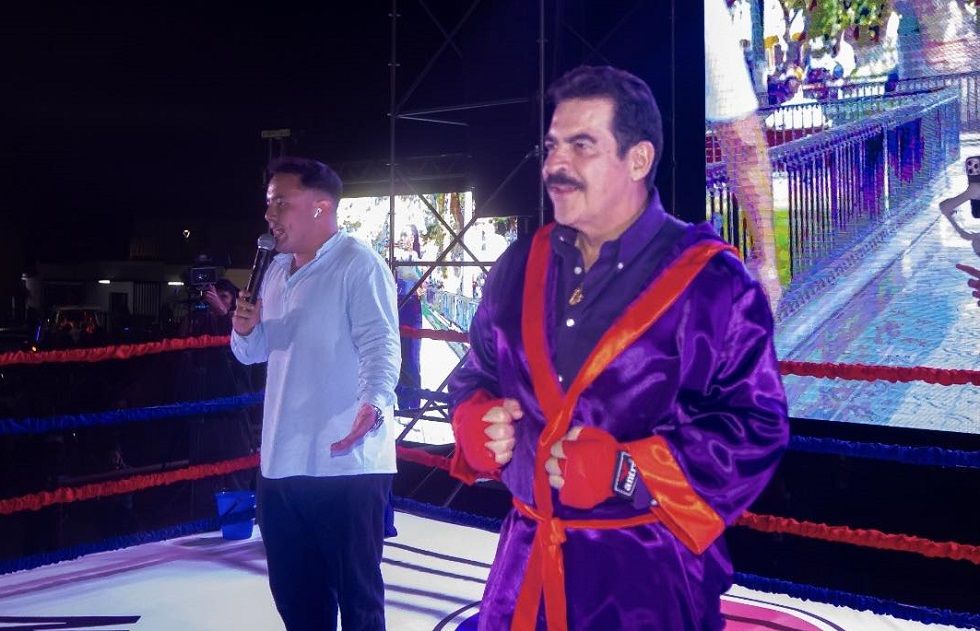 El candidato a la Presidencia de Súmate, Manfred Reyes Villa. 