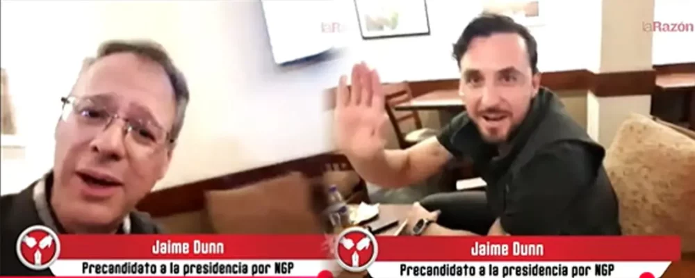 La reunión entre Jaime Dunn y Juan Pablo Velasco en un café de La Paz.