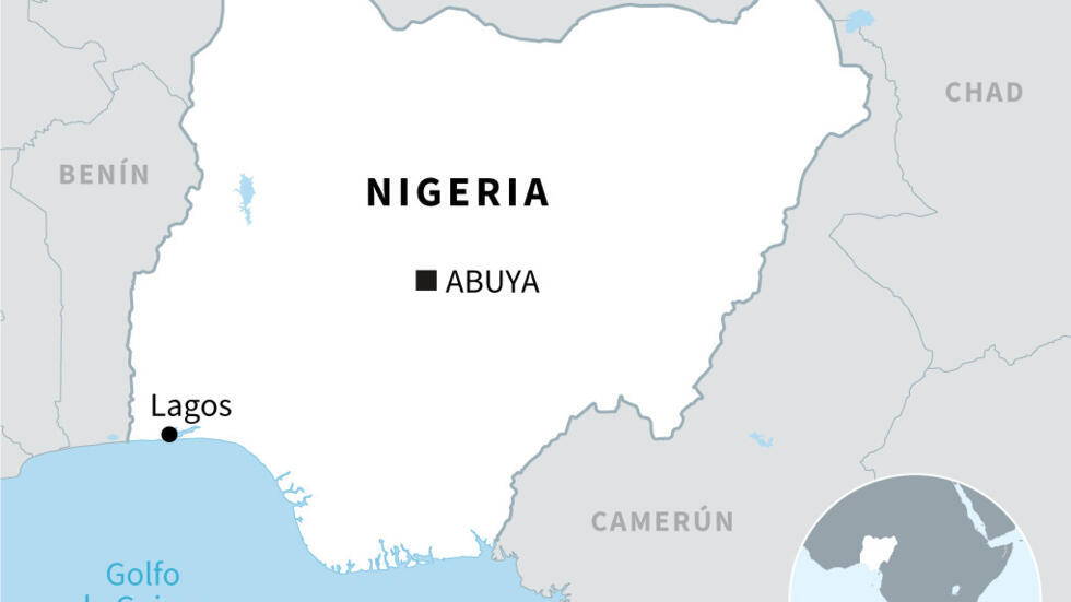 Mapa de Nigeria