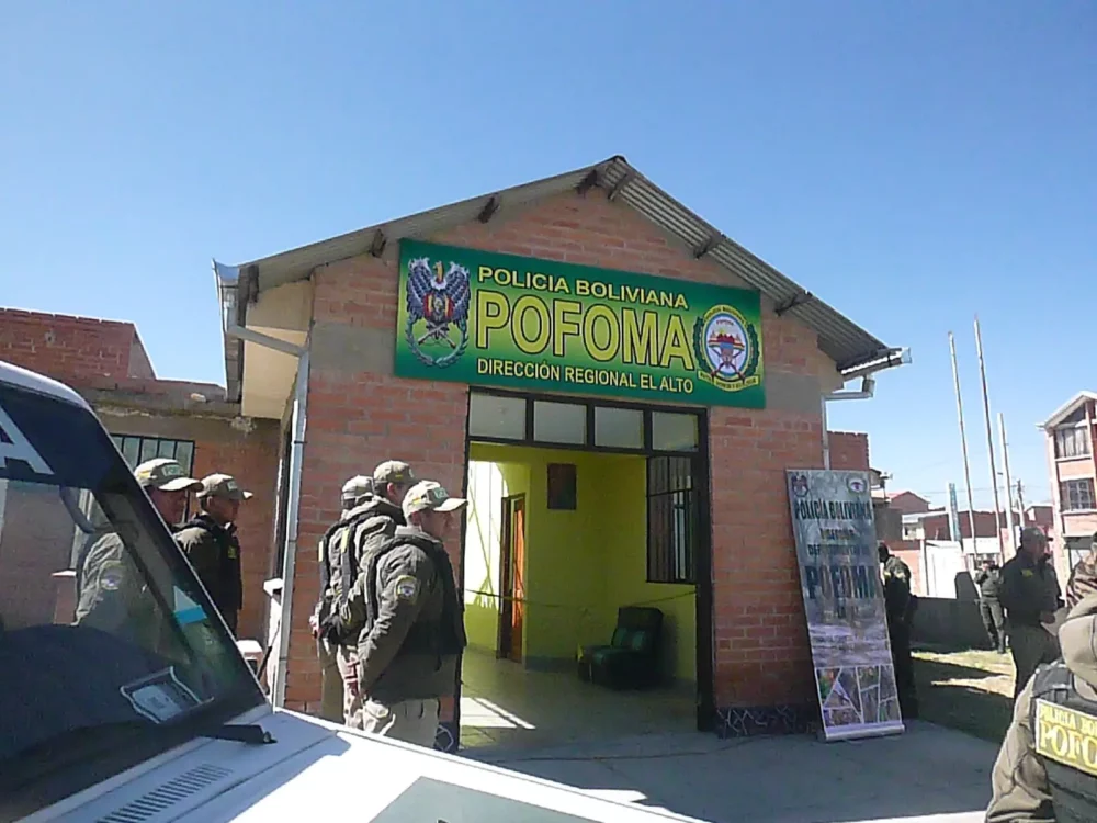 Pofoma instaló una oficina en El Alto. FOTO: Pedro Luna
