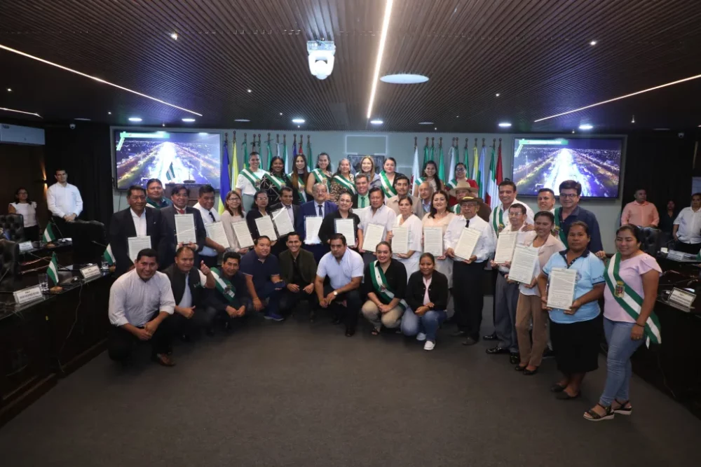 Resaltaron la vocación transformadora de los homenajeados.