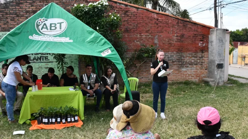 Destacaron la importancia de la arborización en los barrios.