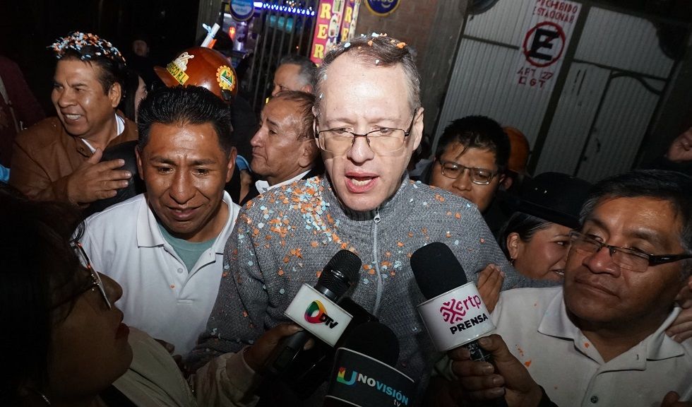 El precandidato presidencial Jaime Dunn. 