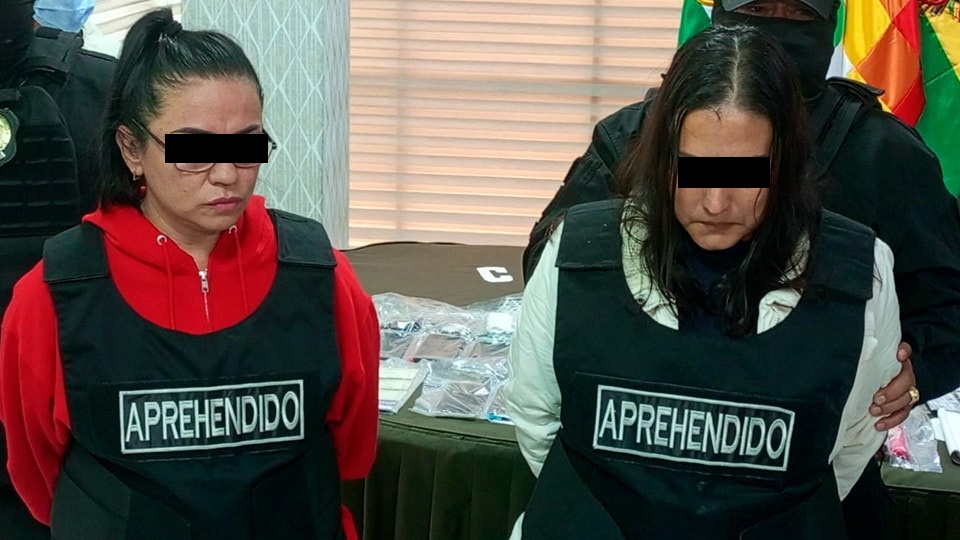 Dos mujeres fueron enviadas a la cárcel