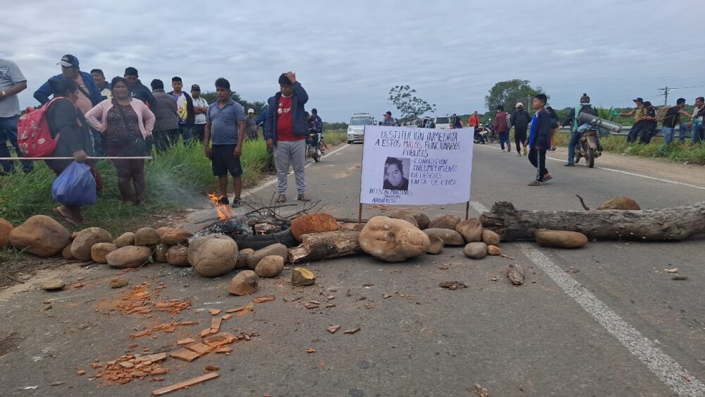 Bloqueo en Yapacaní