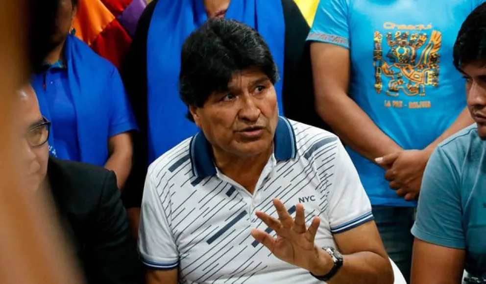 El expresidente Evo Morales. Foto: ABI