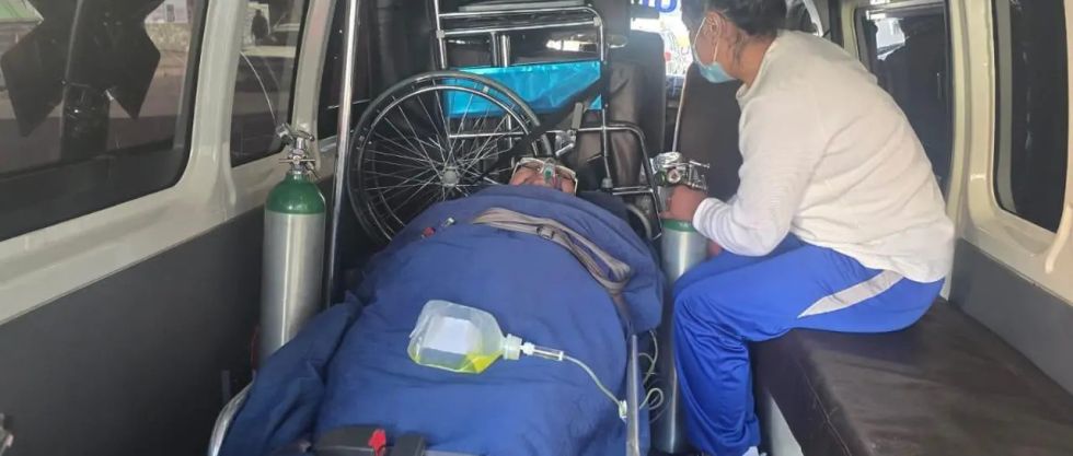 El presidente del TDJ La Paz, Yván Córdoba, fue llevado de emergencia a un hospital. 