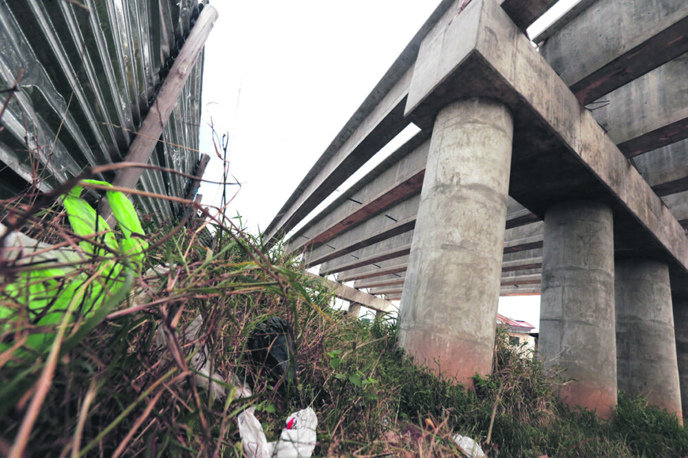 Viaducto del cuarto anillo y avenida Virgen de Cotoca /Foto: Fuad Landívar