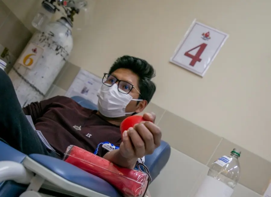 La donación de sangre salva vidas. Foto: ABI.
