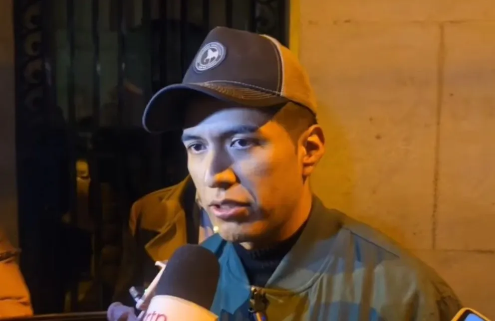 Andrónico Rodríguez, presidente de la Cámara de Senadores. Foto: captura de video