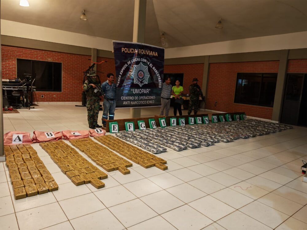 Sustancia secuestrada/Foto: Soledad Prado