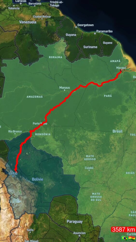 Así será el recorrido de la travesía