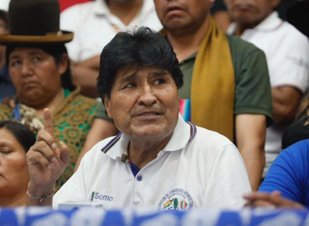 Expresidente Evo Morales. Foto de archivo: @evoespueblo
