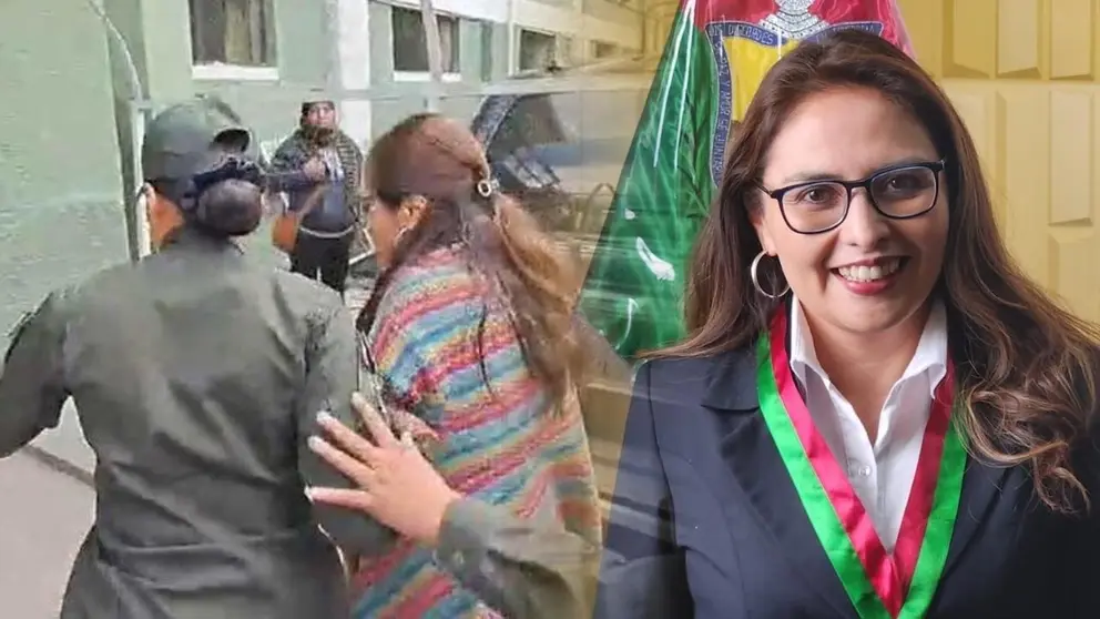 Aprehenden a la vocal judicial Claudia Castro por caso del presunto consorcio. COMPOSICIÓN OPINIÓN