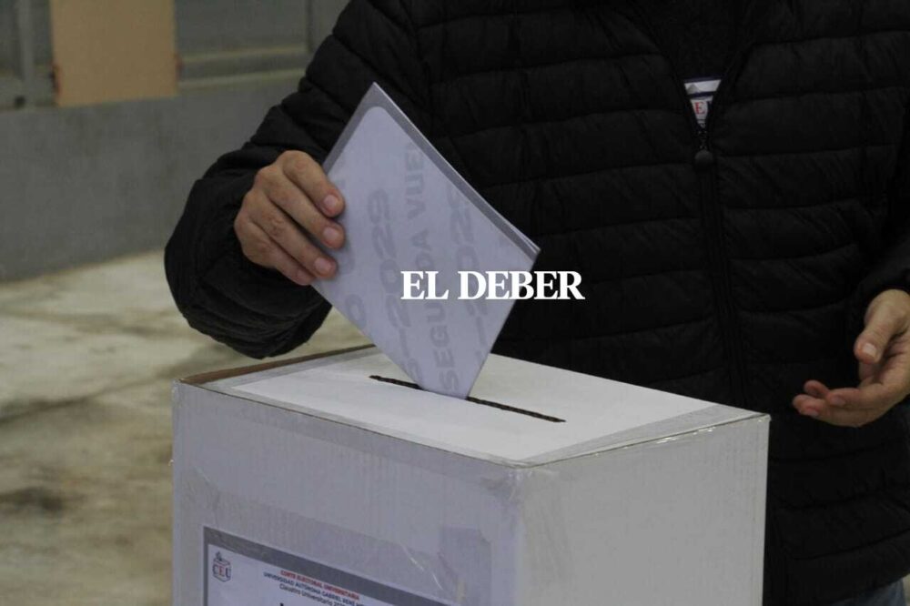 votación