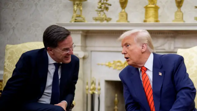 Rutte y Trump