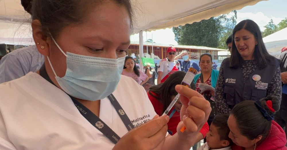 EDUCACIÓN Y SALUD EJECUTAN ACCIONES PARA CONTROLAR BROTE DE SARAMPIÓN