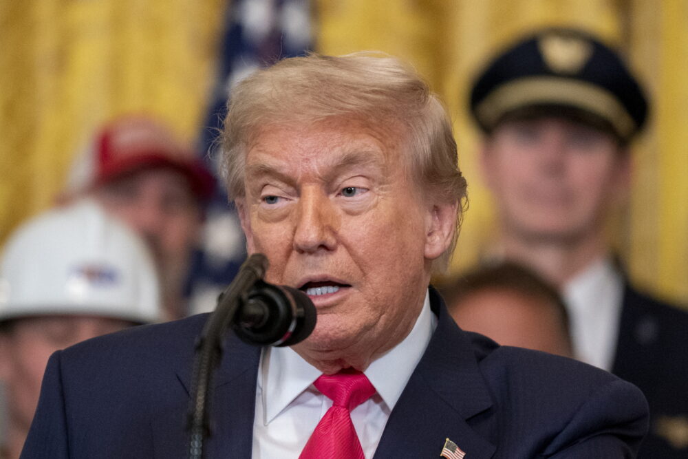 El presidente de EEUU, Donald Trump.