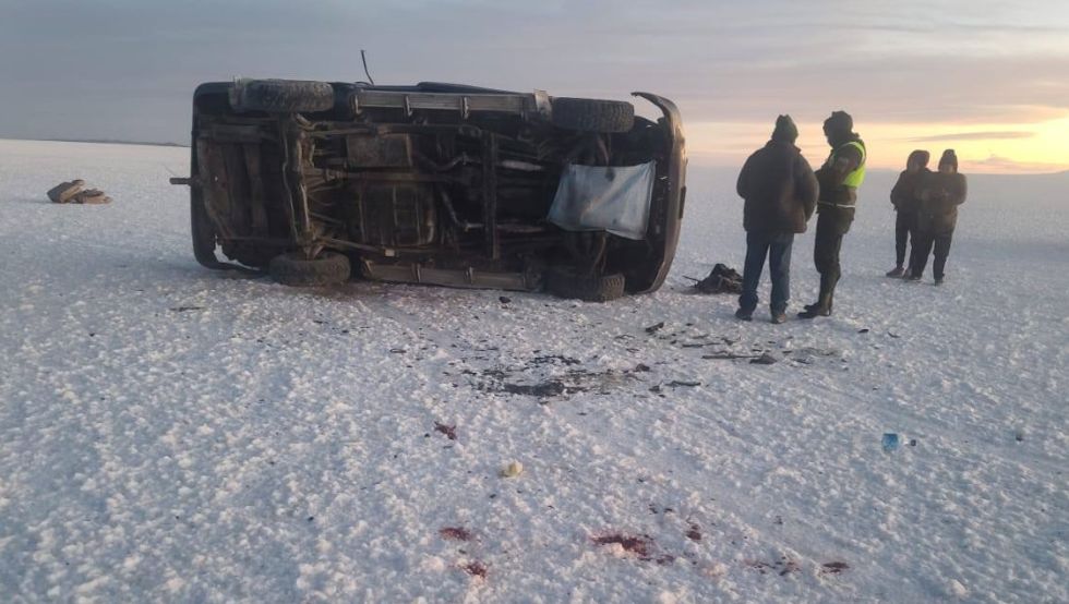 El accidente ocurrió el pasado viernes en el Salar de Uyuni.