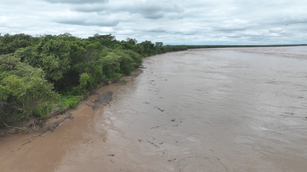 Desborde del río Grande