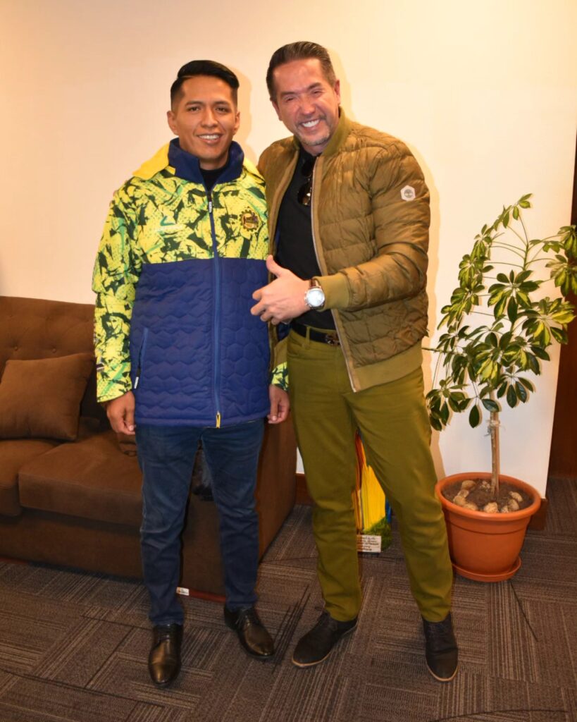 Andrónico Rodríguez y Mario Cronembol.