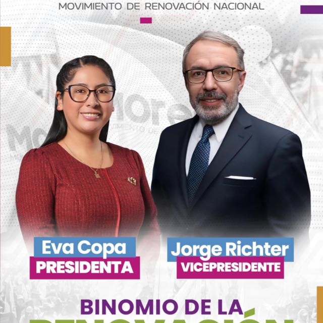 El binomio de Morena. / Foto: Morena.