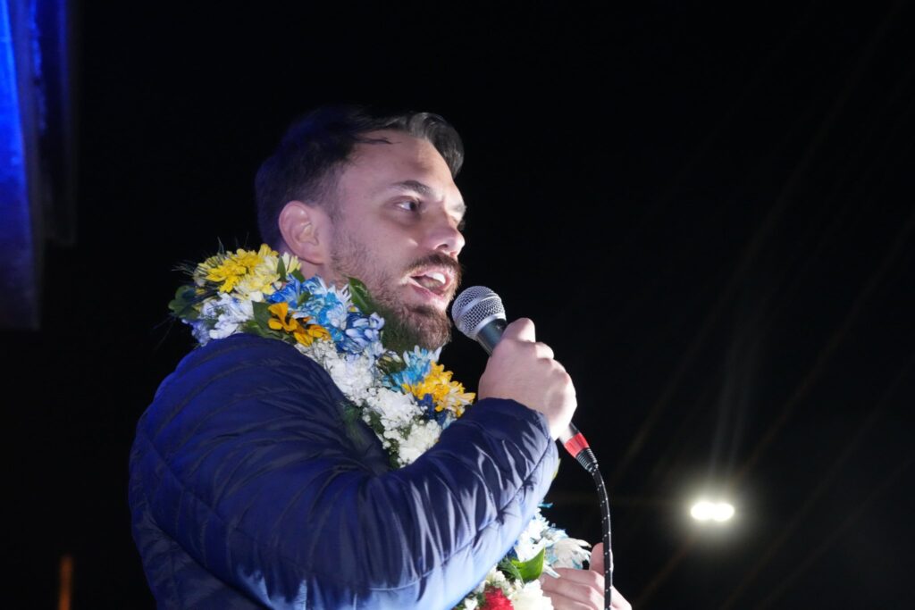 El candidato del MAS, Eduardo del Castillo. / Foto: EDC.