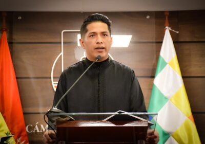 El candidato y presidente del Senado, Andrónico Rodríguez.. / Foto: Senado.