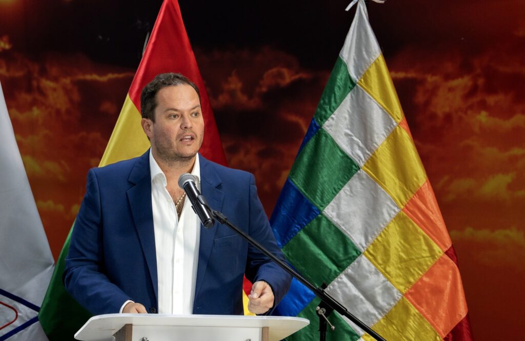 El presidente de YPFB, Armin Dorgathen. / Foto: YPFB.