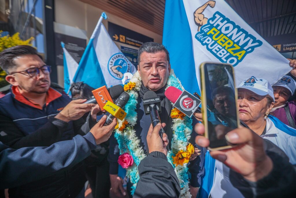 Jhonny Fernández en una rueda de prensa. / Foto: JFS.