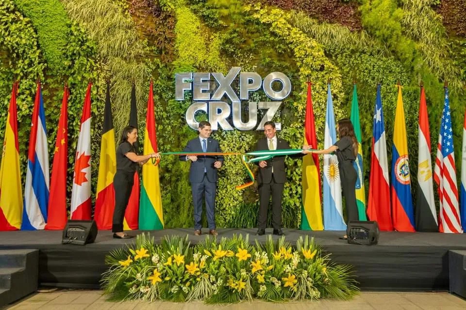 La inauguración de la Expocruz 2024. / Foto: NegociosPress