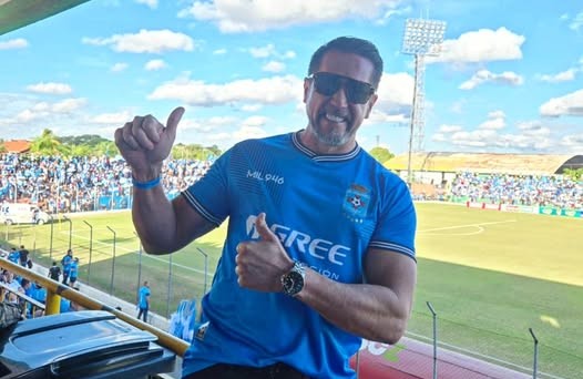 Mario Cronenbold en un partido de Blooming. / Foto: MC.