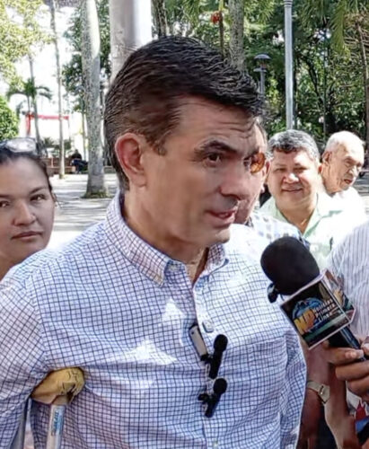 Candidato Paz denuncia su «exclusión sistemática» de los debates