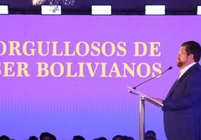 Samuel Doria Medina en la presentación de su plan de Gobierno. / Foto: Archivo.