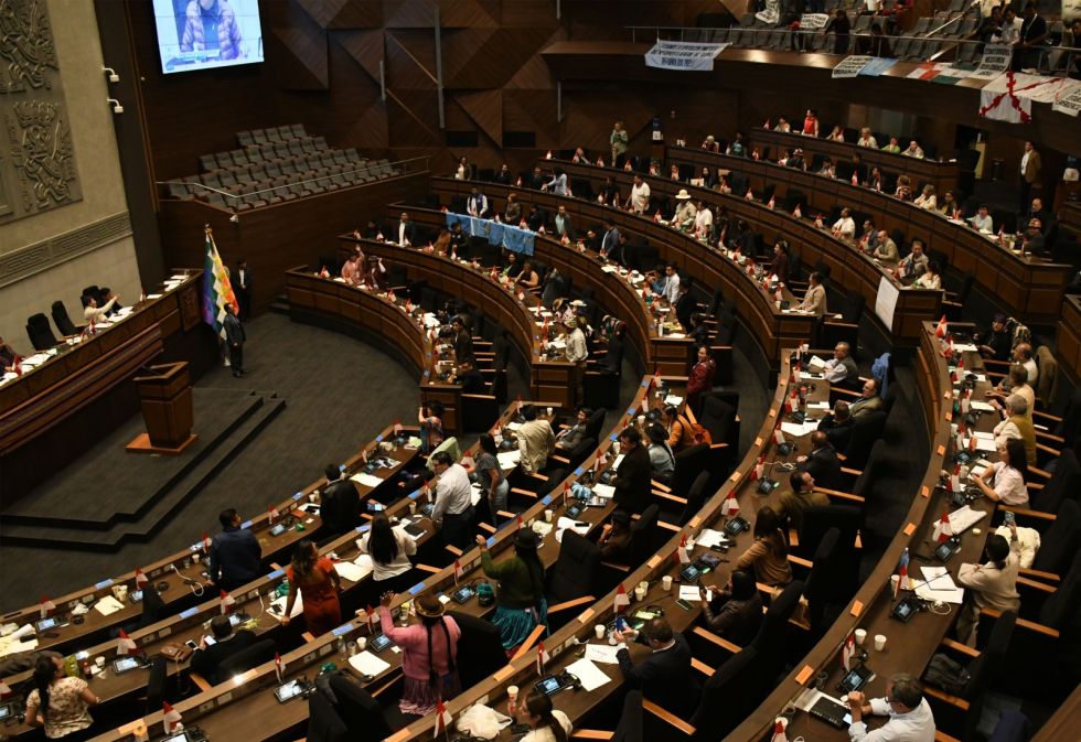 La Asamblea Legislativa Plurinacional. 