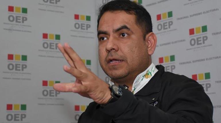 Vocal Vargas analiza renunciar, ve que acciones legales ponen en riesgo las elecciones | Los Tiempos
