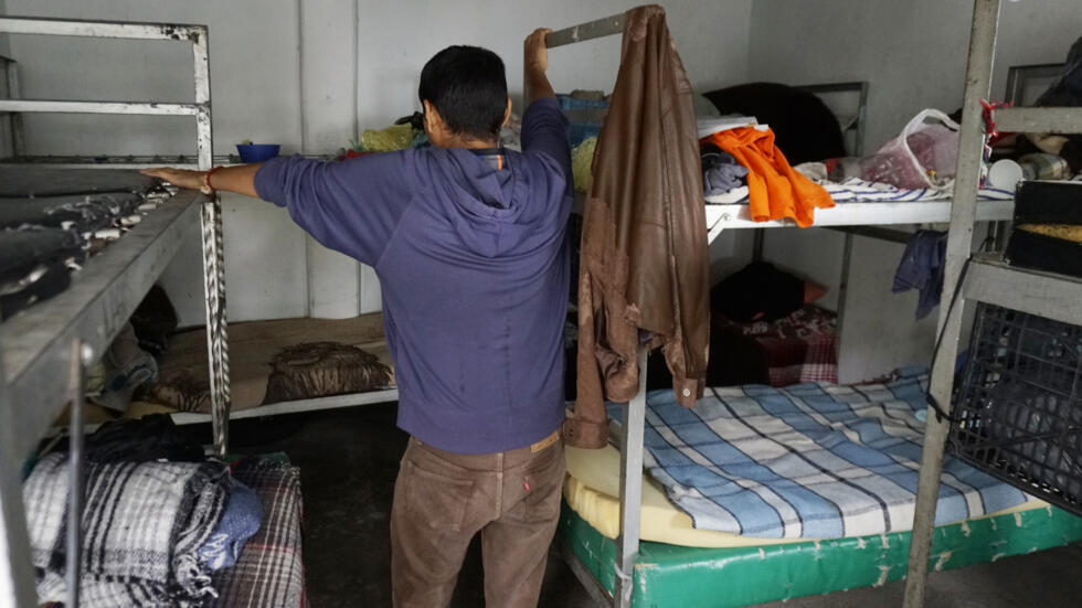 Un hombre en un centro de rehabilitación en Guanajuato, México, el 20 de junio de 2025.