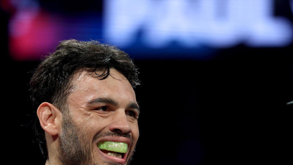 Julio César Chávez Jr. tras su derrota ante Jake Paul el 28 de julio de 2025 en Anaheim, California