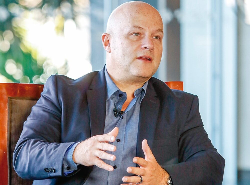 Oswaldo Barriga, presidente de la Caneb