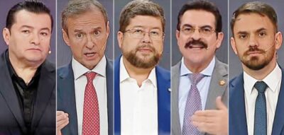 Economía y ataques marcan primer debate presidencial